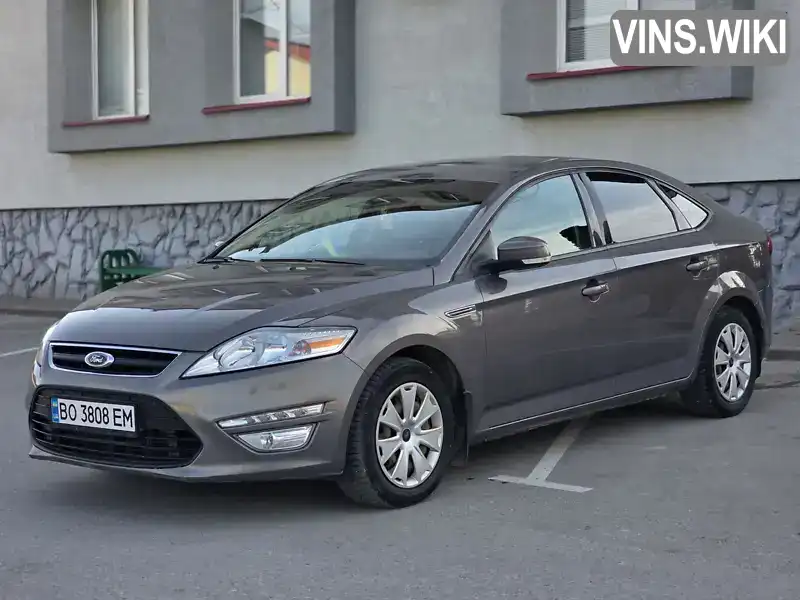 Ліфтбек Ford Mondeo 2013 1.6 л. Ручна / Механіка обл. Тернопільська, Тернопіль - Фото 1/21