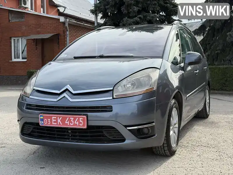 Минивэн Citroen C4 Picasso 2006 2 л. Автомат обл. Тернопольская, Кременец - Фото 1/21