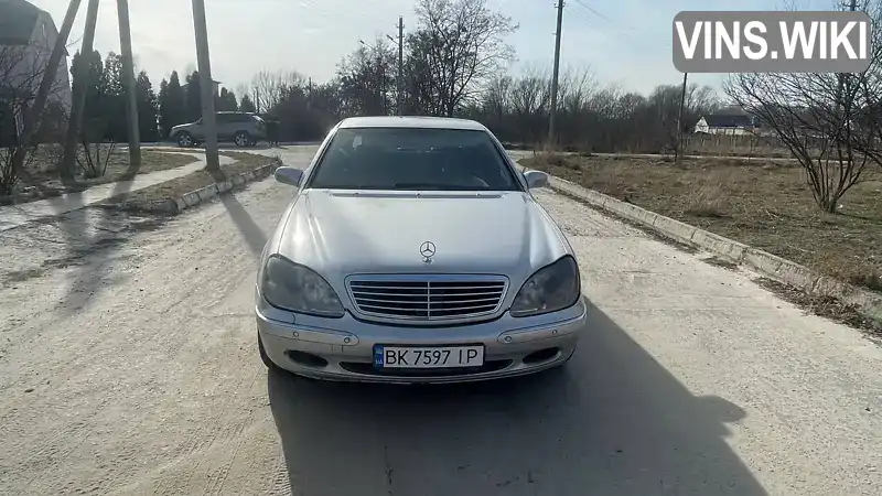 Седан Mercedes-Benz S-Class 2000 3.22 л. Автомат обл. Ровенская, Ровно - Фото 1/21