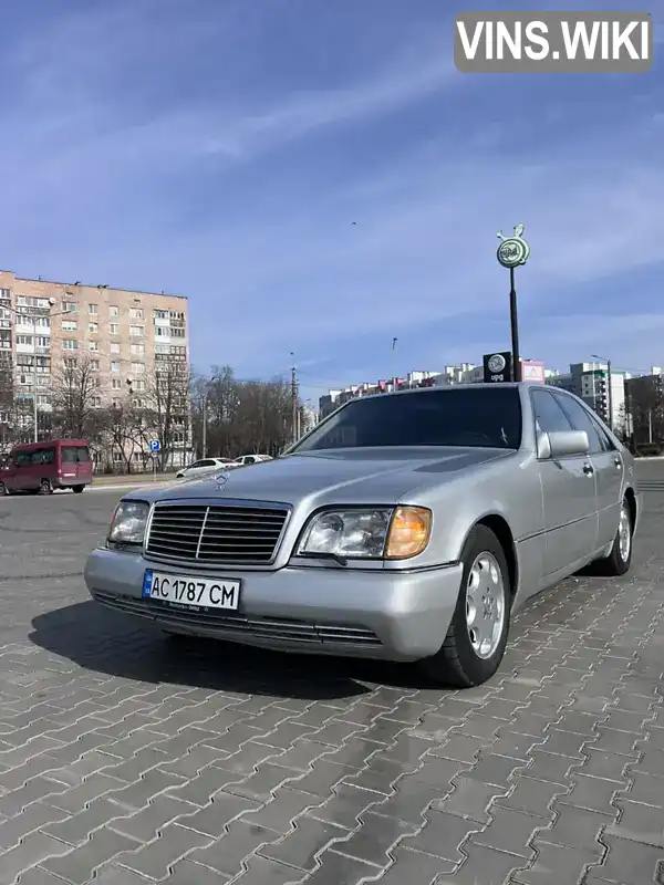 Седан Mercedes-Benz S-Class 1993 3.45 л. Автомат обл. Волынская, Луцк - Фото 1/21