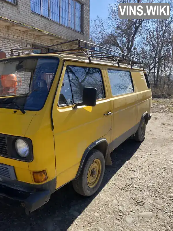 WV2ZZZ25ZGH002058 Volkswagen Transporter 1986 Мінівен 1.6 л. Фото 3