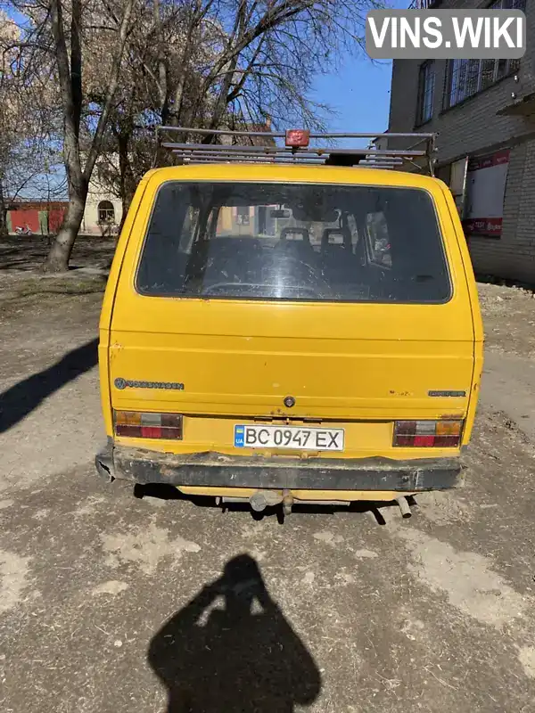 WV2ZZZ25ZGH002058 Volkswagen Transporter 1986 Мінівен 1.6 л. Фото 4