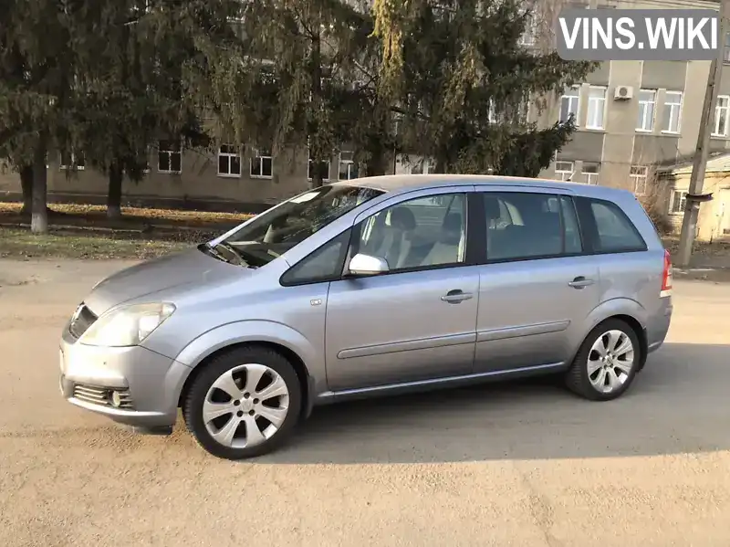 W0L0AHM757G024284 Opel Zafira 2006 Мінівен 1.6 л. Фото 2