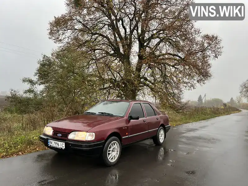 Седан Ford Sierra 1991 2 л. Ручна / Механіка обл. Рівненська, Рівне - Фото 1/13