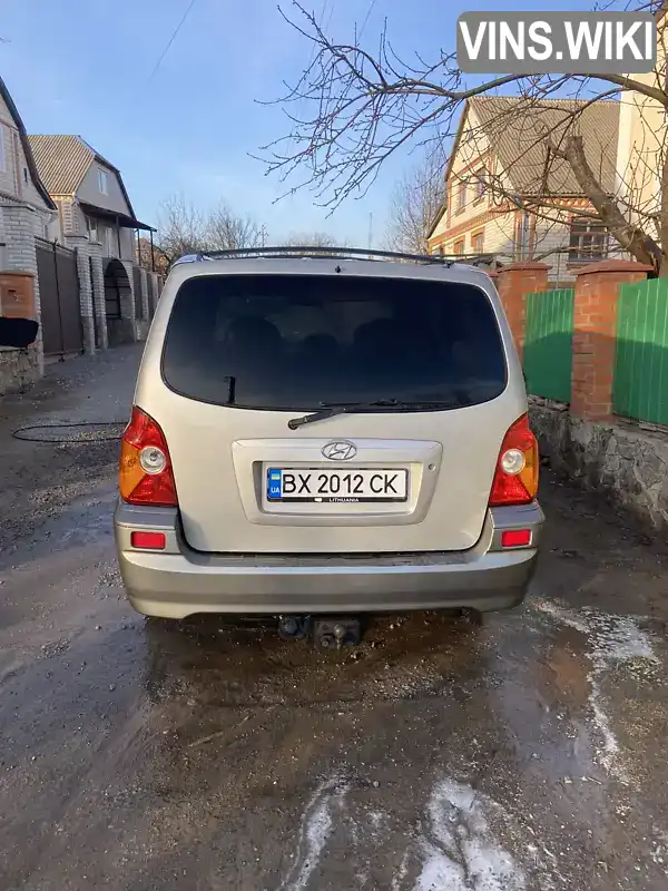 KMHNM81XP4U117616 Hyundai Terracan 2003 Внедорожник / Кроссовер 2.9 л. Фото 2