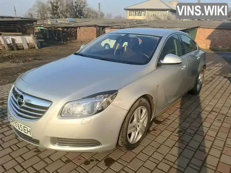 Седан Opel Insignia 2009 1.96 л. Ручна / Механіка обл. Сумська, Тростянець - Фото 1/16