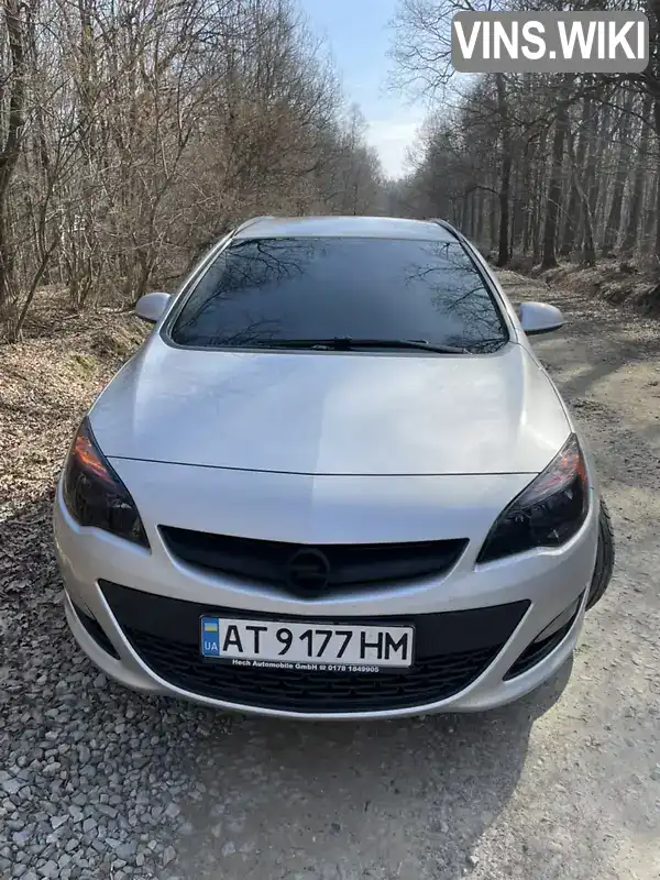 W0LPD8EK4D8004134 Opel Astra 2012 Универсал 1.69 л. Фото 2