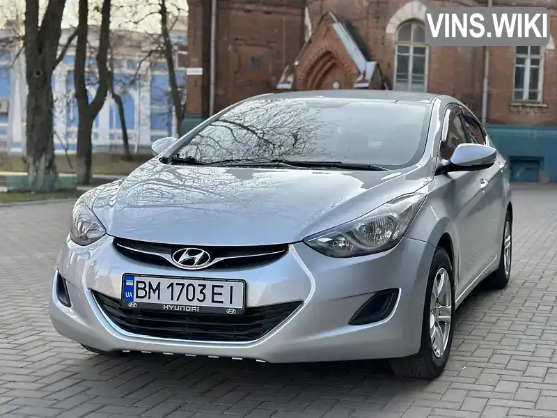 Седан Hyundai Elantra 2013 1.59 л. Ручна / Механіка обл. Сумська, Суми - Фото 1/21