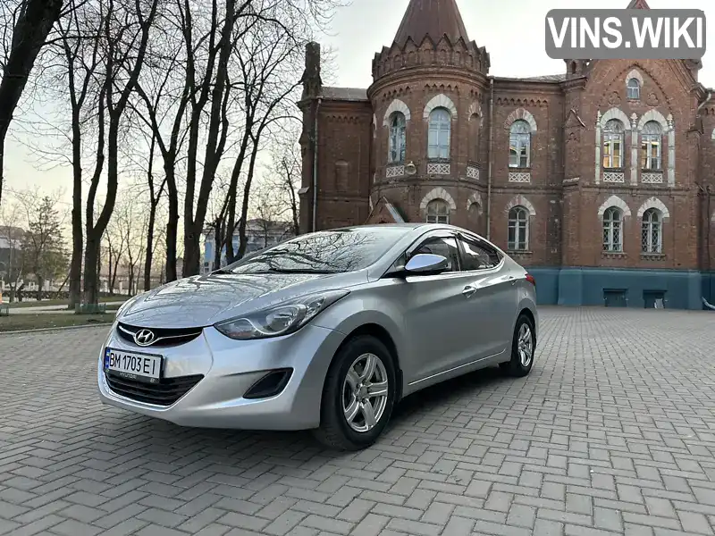 KMHDH41CADU835956 Hyundai Elantra 2013 Седан 1.59 л. Фото 8