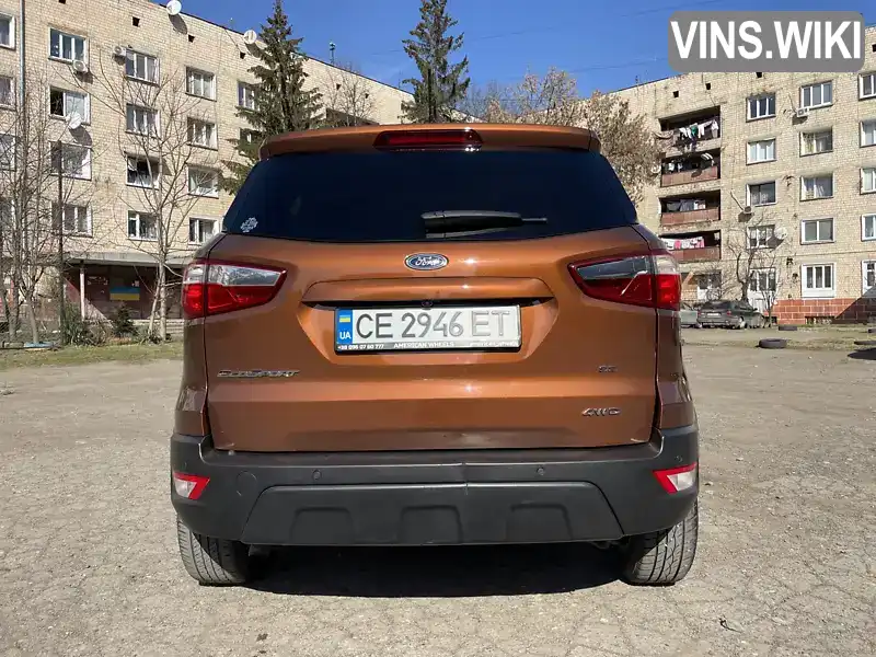 MAJ6S3GL4LC323899 Ford EcoSport 2019 Внедорожник / Кроссовер  Фото 2