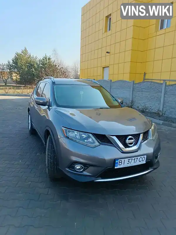 Позашляховик / Кросовер Nissan Rogue 2015 2.49 л. Варіатор обл. Полтавська, Полтава - Фото 1/8