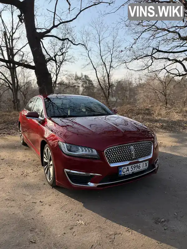 3LN6L5F99HR662638 Lincoln MKZ 2017 Седан 2 л. Фото 1