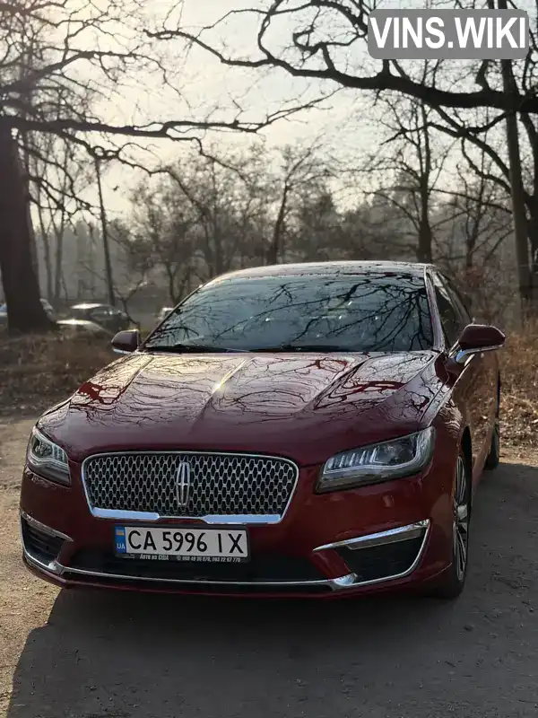 3LN6L5F99HR662638 Lincoln MKZ 2017 Седан 2 л. Фото 2