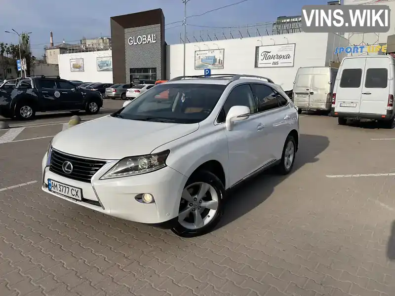 Внедорожник / Кроссовер Lexus RX 2013 3.5 л. Автомат обл. Житомирская, Житомир - Фото 1/21