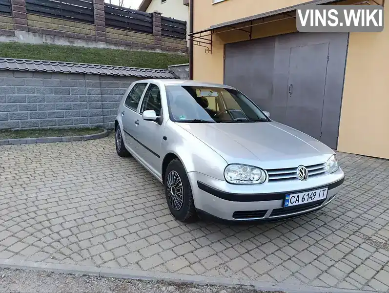 Хетчбек Volkswagen Golf 2002 1.39 л. Ручна / Механіка обл. Черкаська, Корсунь-Шевченківський - Фото 1/21