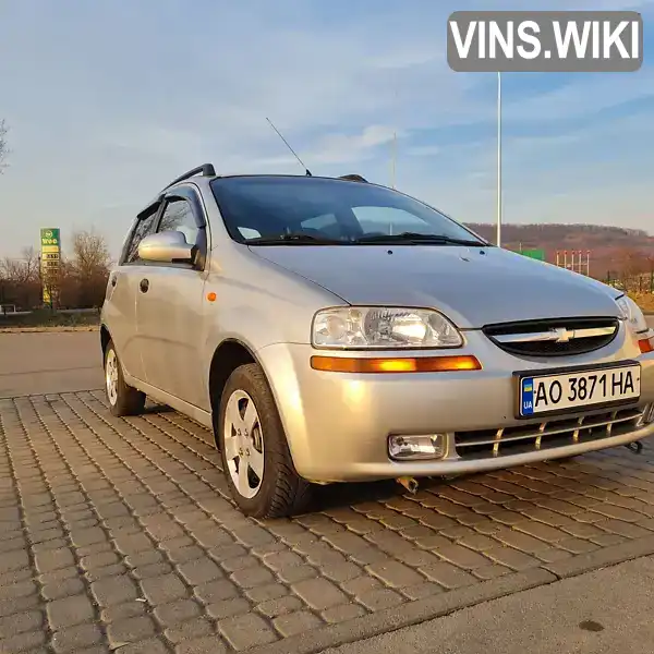 Хетчбек Chevrolet Aveo 2005 1.5 л. Ручна / Механіка обл. Закарпатська, Берегове - Фото 1/21