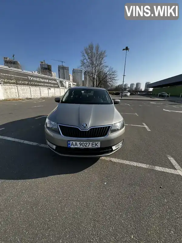 TMBAA2NH2GB100384 Skoda Rapid 2016 Ліфтбек 1.2 л. Фото 1