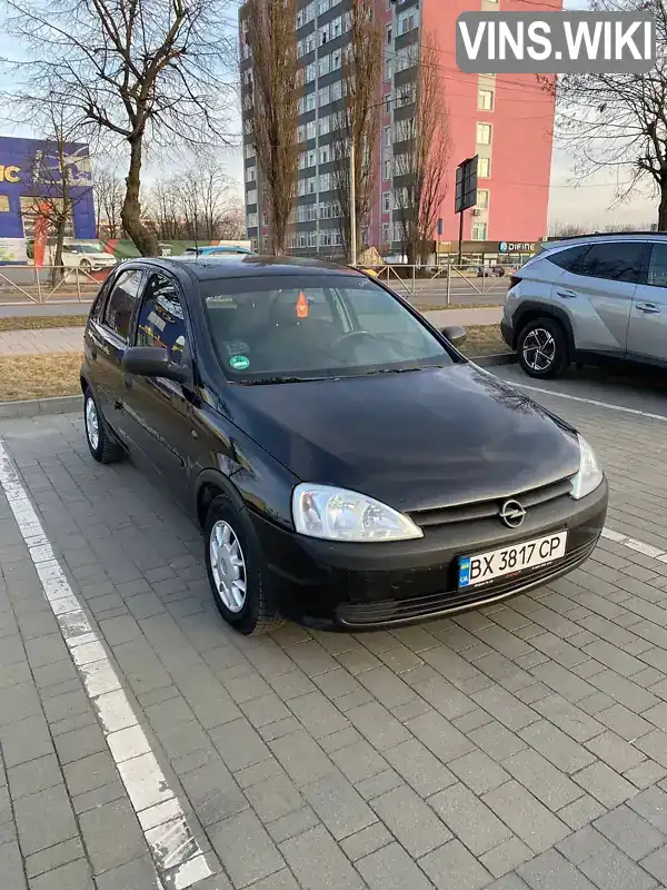 Хетчбек Opel Corsa 2003 0.97 л. Ручна / Механіка обл. Хмельницька, Хмельницький - Фото 1/17