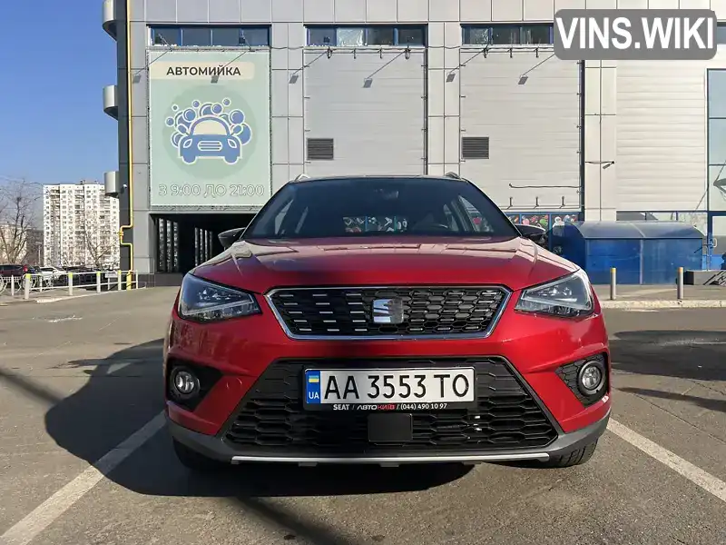 VSSZZZKJZJR133054 SEAT Arona 2018 Позашляховик / Кросовер 1 л. Фото 1