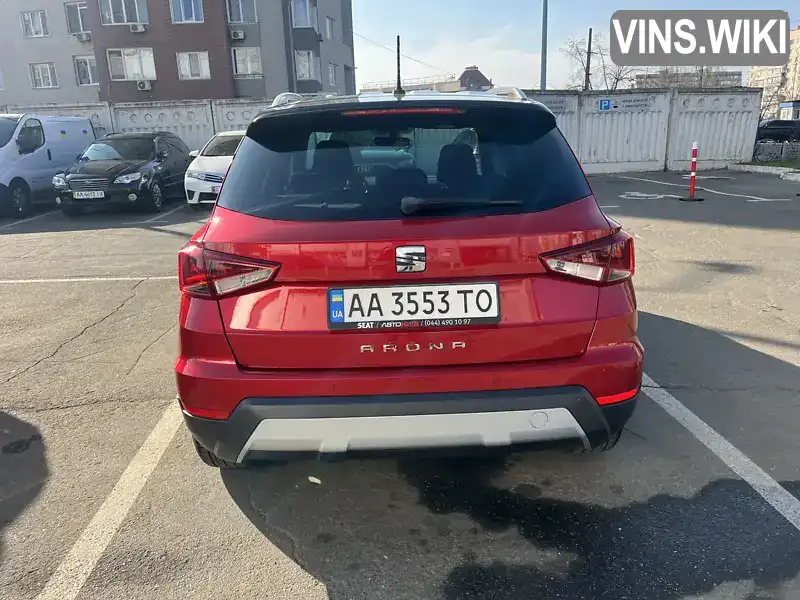 VSSZZZKJZJR133054 SEAT Arona 2018 Позашляховик / Кросовер 1 л. Фото 9