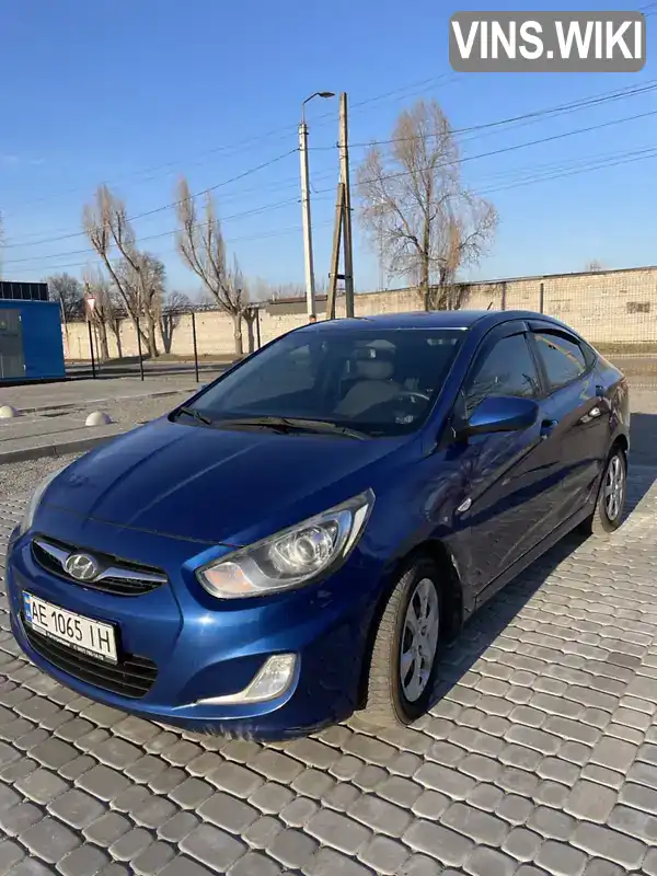 Седан Hyundai Accent 2012 1.4 л. Автомат обл. Днепропетровская, Днепр (Днепропетровск) - Фото 1/16