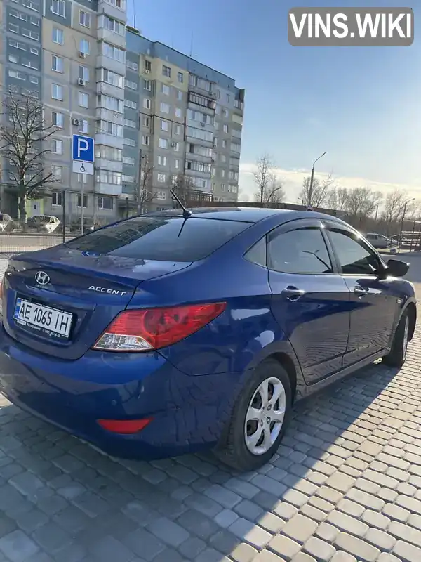 Z94CU41CBCR121331 Hyundai Accent 2012 Седан 1.4 л. Фото 2