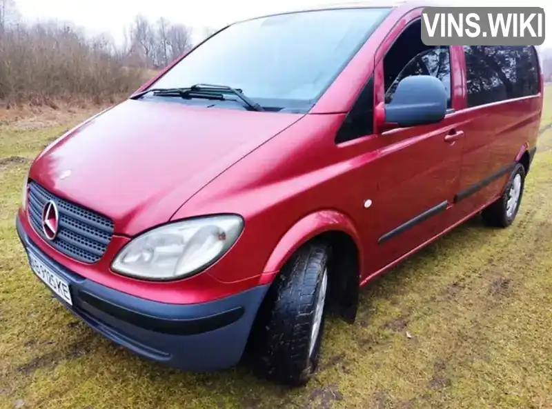 Минивэн Mercedes-Benz Vito 2003 2.15 л. Ручная / Механика обл. Винницкая, Тульчин - Фото 1/21