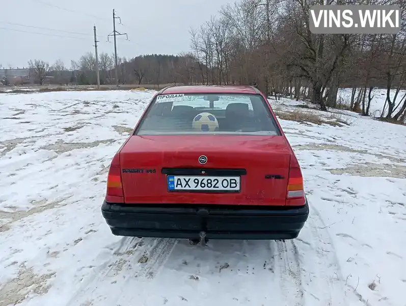 W0L000039M5356869 Opel Kadett 1991 Седан 1.4 л. Фото 4