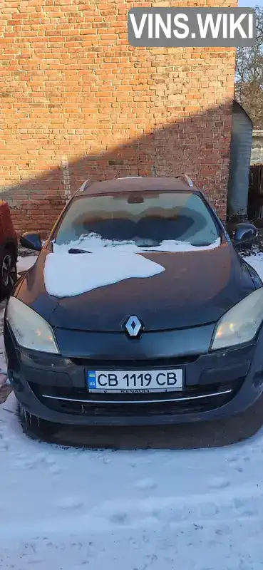 Универсал Renault Megane 2010 1.46 л. Ручная / Механика обл. Черниговская, Чернигов - Фото 1/20