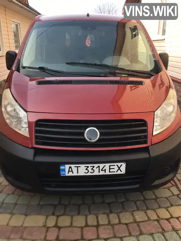 Мінівен Fiat Scudo 2008 2 л. Ручна / Механіка обл. Івано-Франківська, Івано-Франківськ - Фото 1/20