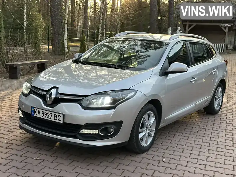 Универсал Renault Megane 2015 1.5 л. Ручная / Механика обл. Винницкая, Винница - Фото 1/21