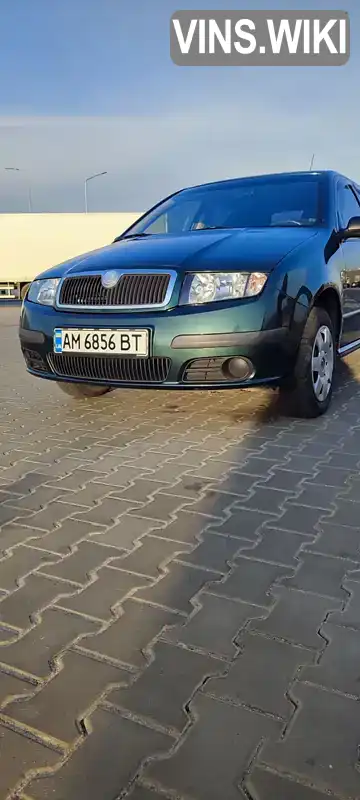 Хетчбек Skoda Fabia 2006 1.2 л. Ручна / Механіка обл. Житомирська, Коростишів - Фото 1/21