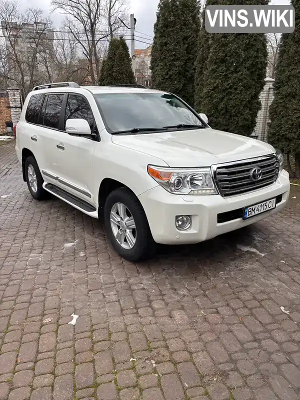 Внедорожник / Кроссовер Toyota Land Cruiser 2013 4.5 л. Типтроник обл. Сумская, Сумы - Фото 1/21