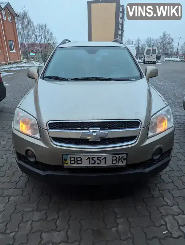 Позашляховик / Кросовер Chevrolet Captiva 2007 2.41 л. Ручна / Механіка обл. Хмельницька, Хмельницький - Фото 1/11