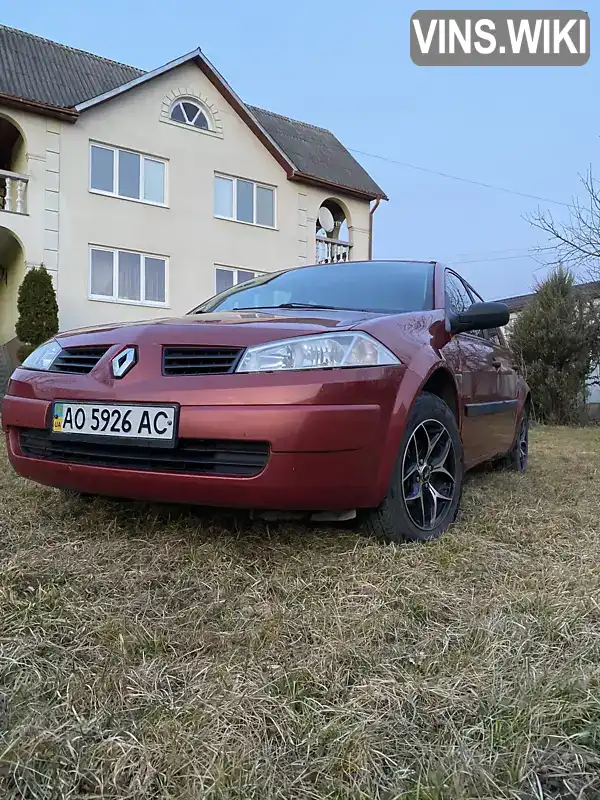 Седан Renault Megane 2005 1.39 л. Ручна / Механіка обл. Закарпатська, Тячів - Фото 1/21