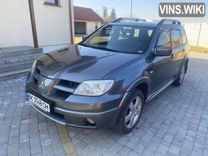 Позашляховик / Кросовер Mitsubishi Outlander 2006 2.38 л. Автомат обл. Рівненська, Рівне - Фото 1/21