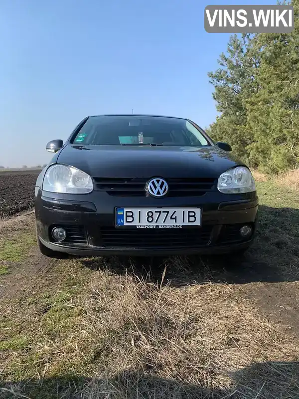 Хетчбек Volkswagen Golf 2006 1.39 л. Ручна / Механіка обл. Полтавська, Семенівка - Фото 1/13