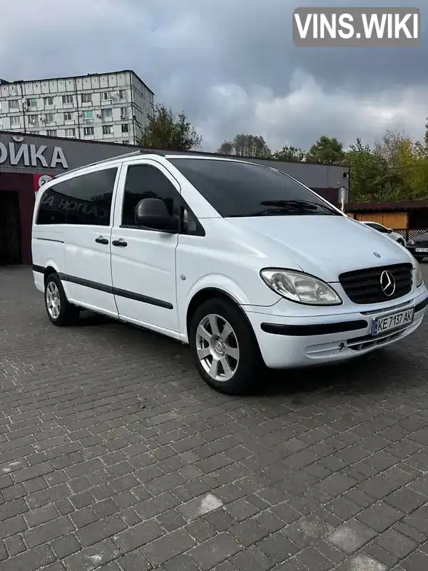 Мінівен Mercedes-Benz Vito 2003 2.1 л. Ручна / Механіка обл. Дніпропетровська, Дніпро (Дніпропетровськ) - Фото 1/8