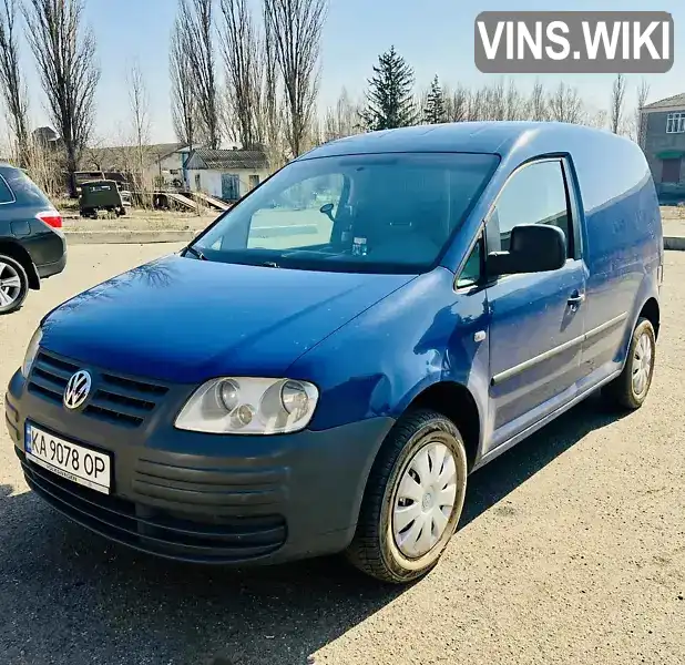 Минивэн Volkswagen Caddy 2009 1.9 л. Ручная / Механика обл. Кировоградская, Гайворон - Фото 1/8