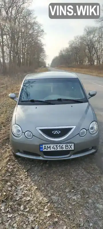 Ліфтбек Chery Jaggi 2007 1.3 л. Ручна / Механіка обл. Житомирська, Житомир - Фото 1/14