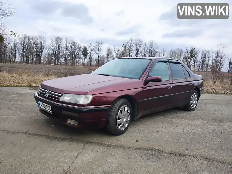 VF36BRFZ890864146 Peugeot 605 1992 Седан 2 л. Фото 1