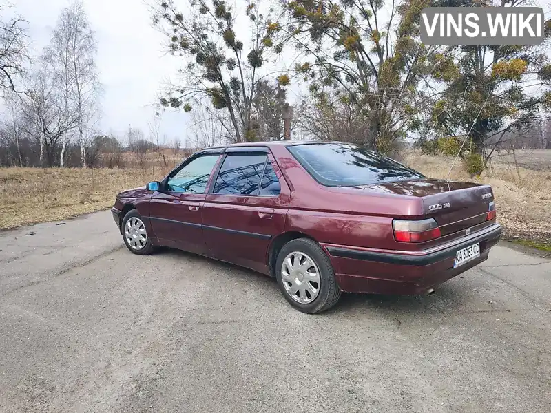 VF36BRFZ890864146 Peugeot 605 1992 Седан 2 л. Фото 5