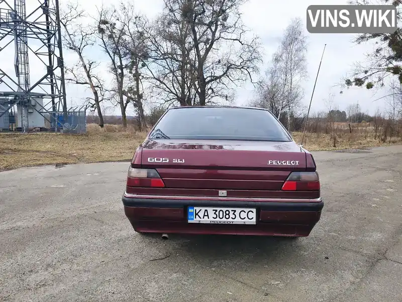 VF36BRFZ890864146 Peugeot 605 1992 Седан 2 л. Фото 7