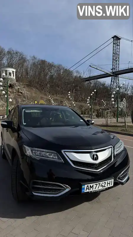 Позашляховик / Кросовер Acura RDX 2017 3.5 л. Автомат обл. Житомирська, Житомир - Фото 1/21