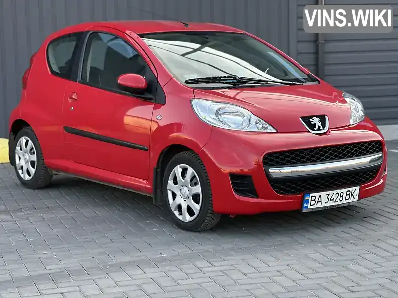 Хетчбек Peugeot 107 2011 1 л. Робот обл. Кіровоградська, Кропивницький (Кіровоград) - Фото 1/20