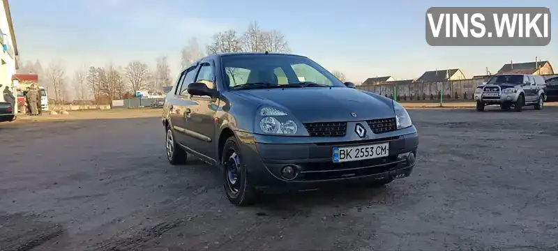 VF1LB17C534715203 Renault Clio Symbol 2005 Седан 1.4 л. Фото 1