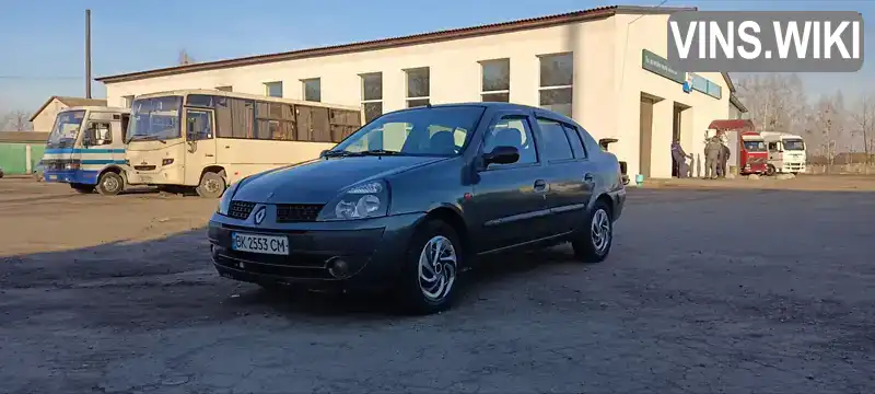 VF1LB17C534715203 Renault Clio Symbol 2005 Седан 1.4 л. Фото 2