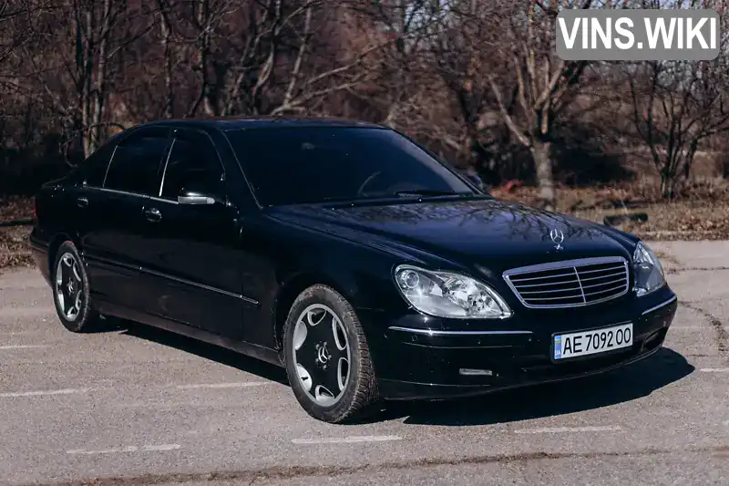 Седан Mercedes-Benz S-Class 2000 5 л. Автомат обл. Днепропетровская, Кривой Рог - Фото 1/21