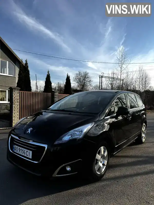 Мікровен Peugeot 5008 2014 1.6 л. Робот обл. Закарпатська, Ужгород - Фото 1/21