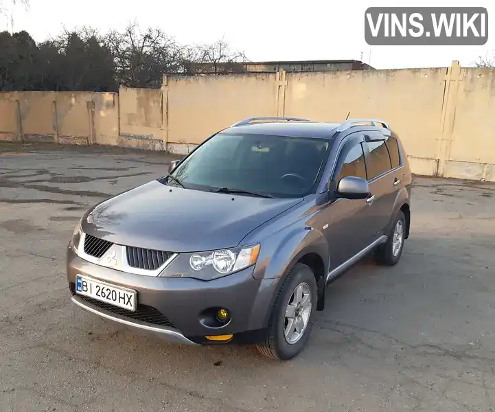 Позашляховик / Кросовер Mitsubishi Outlander 2008 2.4 л. обл. Полтавська, Лубни - Фото 1/21